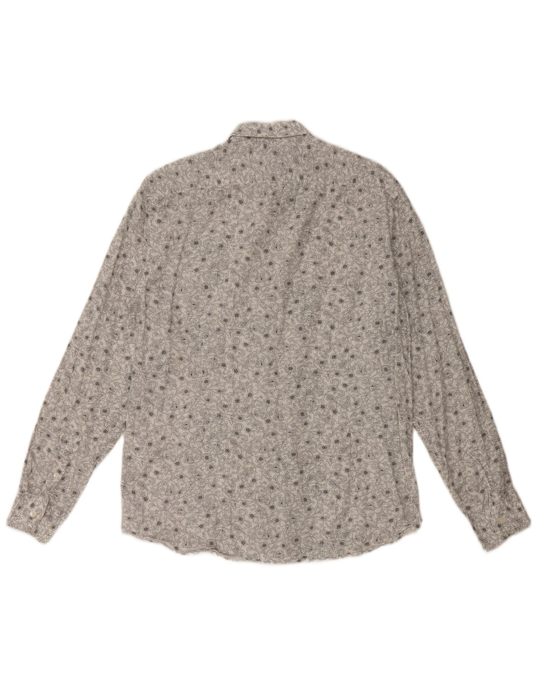 Koszula męska TED BAKER, rozmiar 3, średnia, biała, bawełniana w kwiaty