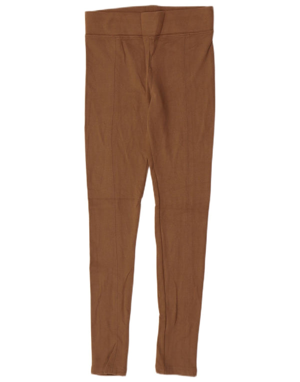 Legginsy damskie Topshop UK 12 Średni brązowy wiskoza