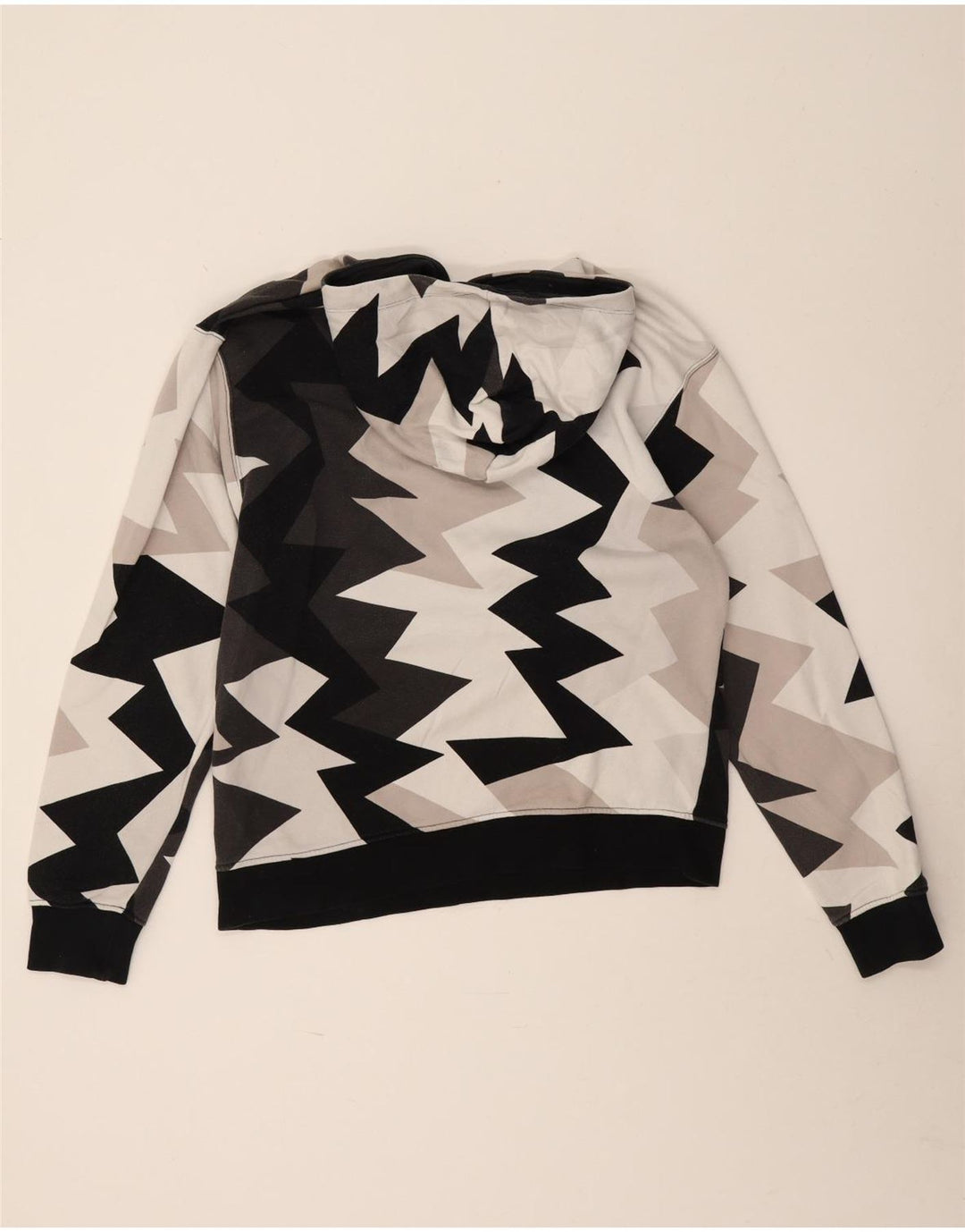Męski sweter z kapturem Jordan, średniej wielkości, wielobarwny, geometryczny, bawełniany