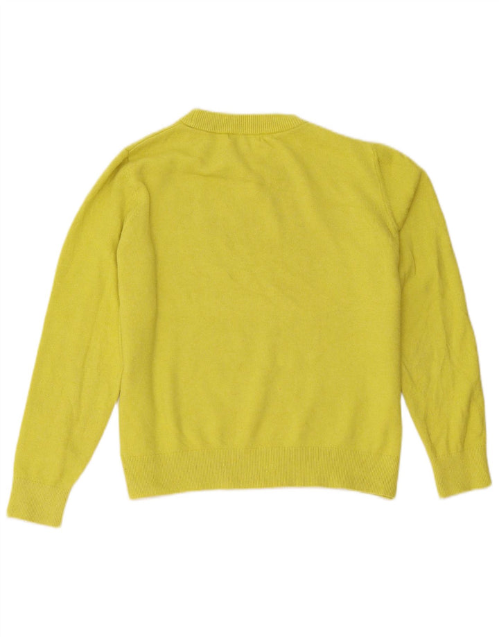 Sweter damski Marks & Spencer z okrągłym dekoltem, UK 14, średni żółty