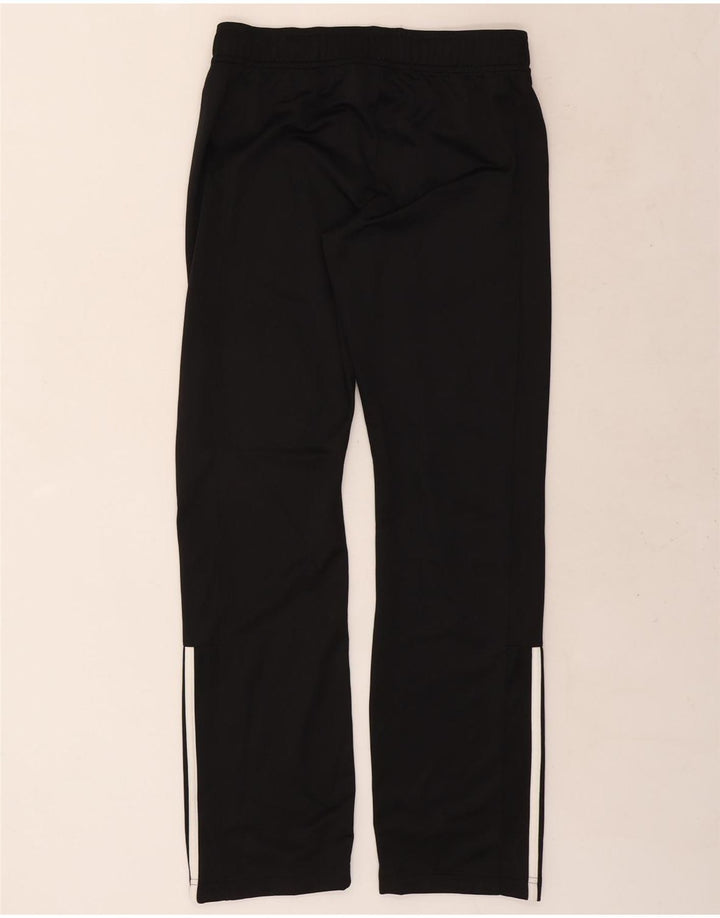 Damskie spodnie dresowe Adidas UK 8/10, małe, czarne, poliestrowe