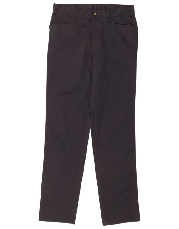 Wakacyjne męskie spodnie typu slim casual IT 50 Large W36 L35 Granatowa bawełna