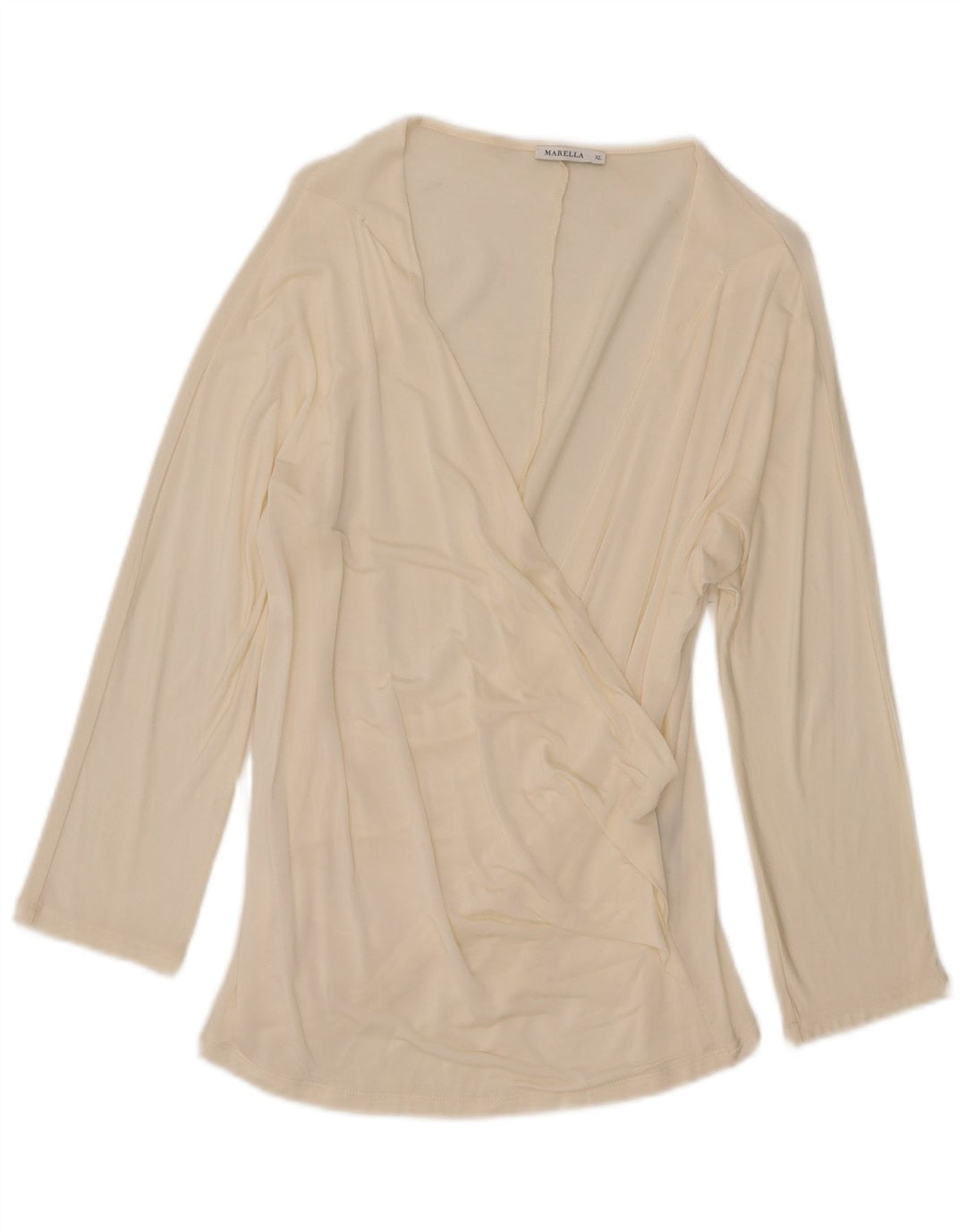 Bluzka damska Marella z rękawem 3/4, UK 18 XL, biała