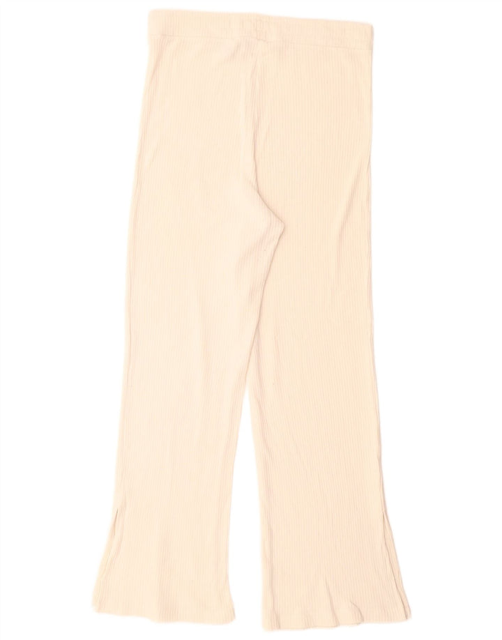 Damskie spodnie dresowe Zara UK 18 XL Off White