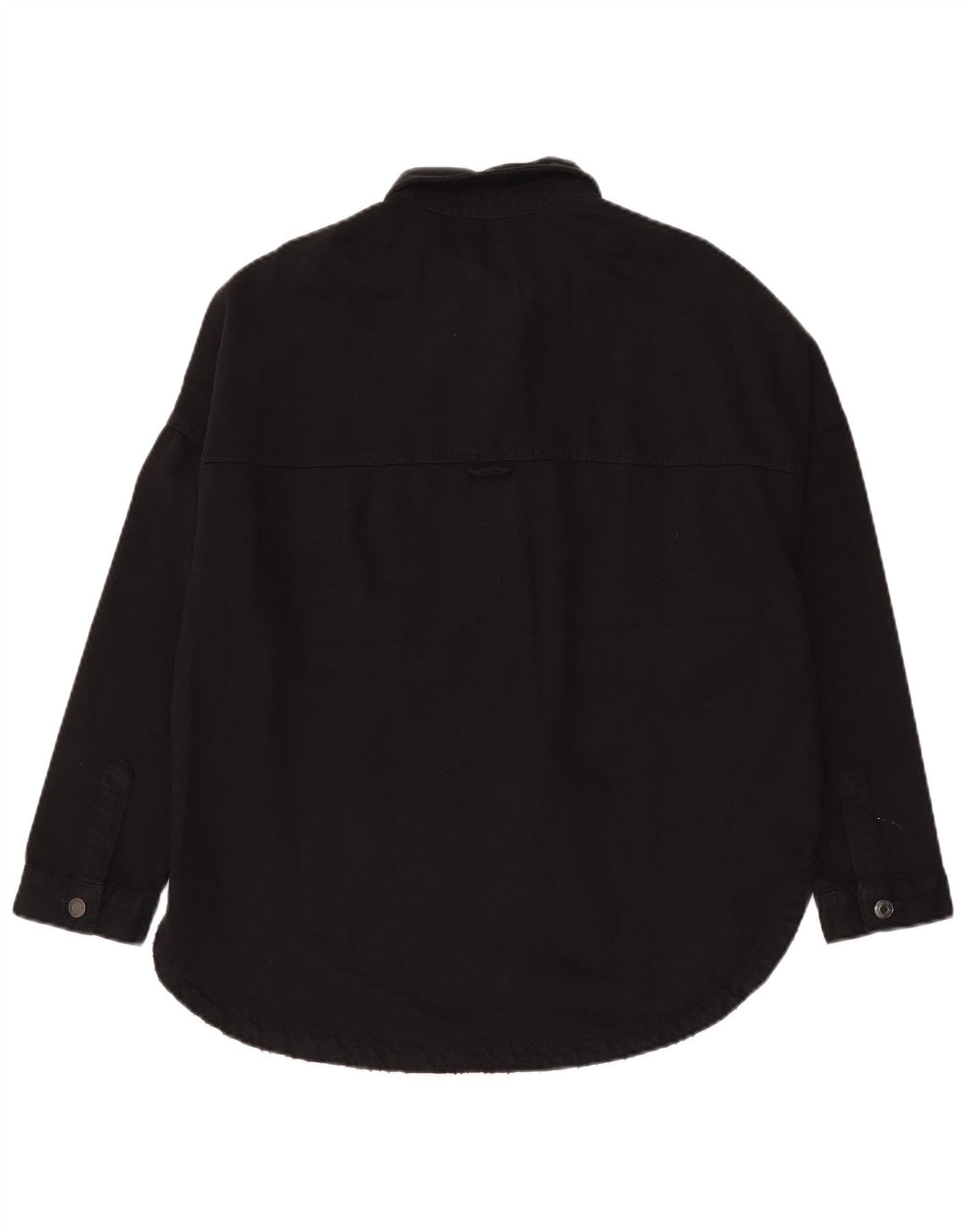 Damska koszula jeansowa oversize Zara UK 10, mała, czarna, bawełniana