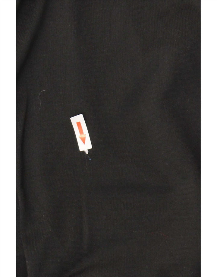 Damskie spodnie dresowe Nike Dri Fit UK 14, duże, czarne, poliestrowe