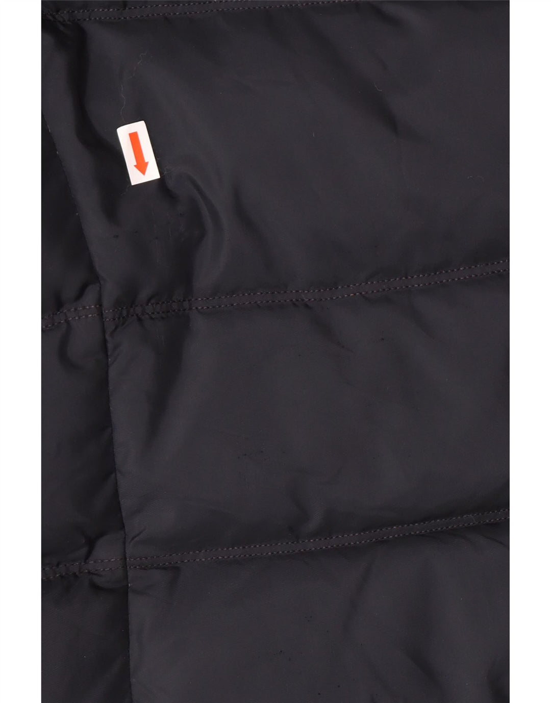 Damski ocieplany płaszcz z kapturem TOMMY HILFIGER UK 10, mały, granatowy, poliester