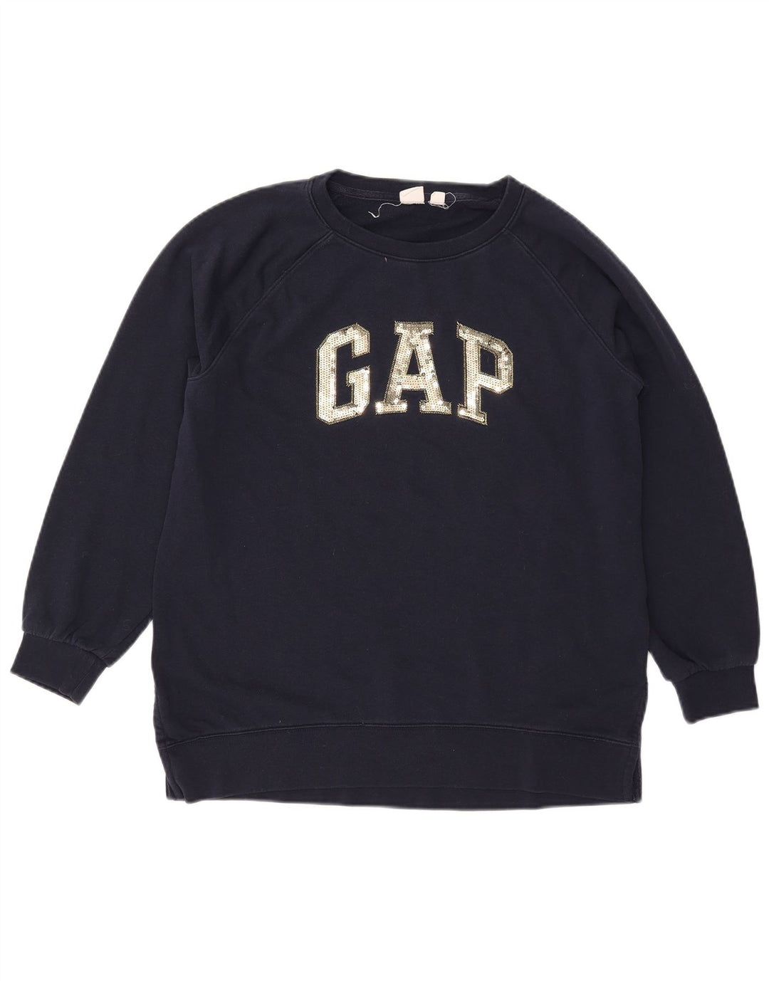 Damska bluza oversize Gap Graphic UK 10, mała, granatowa, bawełniana