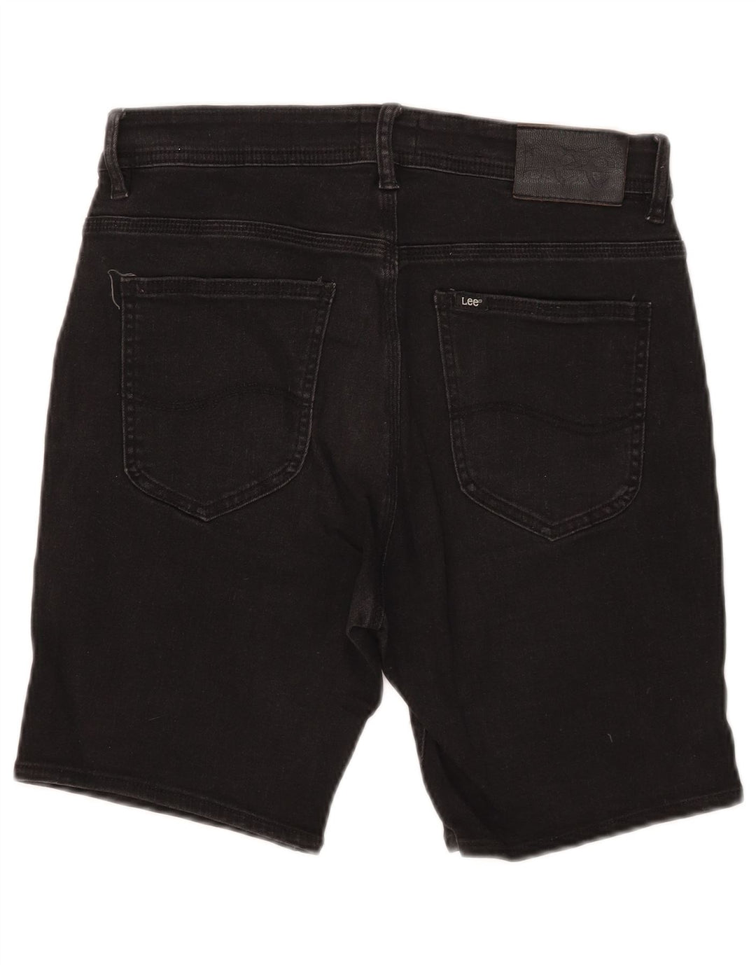 Damskie spodenki jeansowe Lee, duże, W32, czarne, bawełniane
