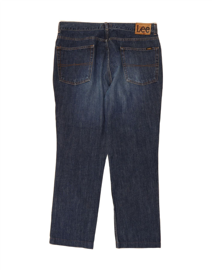 LEE Mens Straight Jeans IT 54 2XL W38 L29 Blue Cotton Vintage Lee and Second-Hand Lee from Messina Hembry 