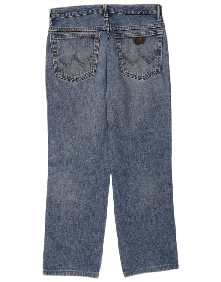 Męskie jeansy Wrangler Texas Straight W32 L27 Niebieskie, bawełniane