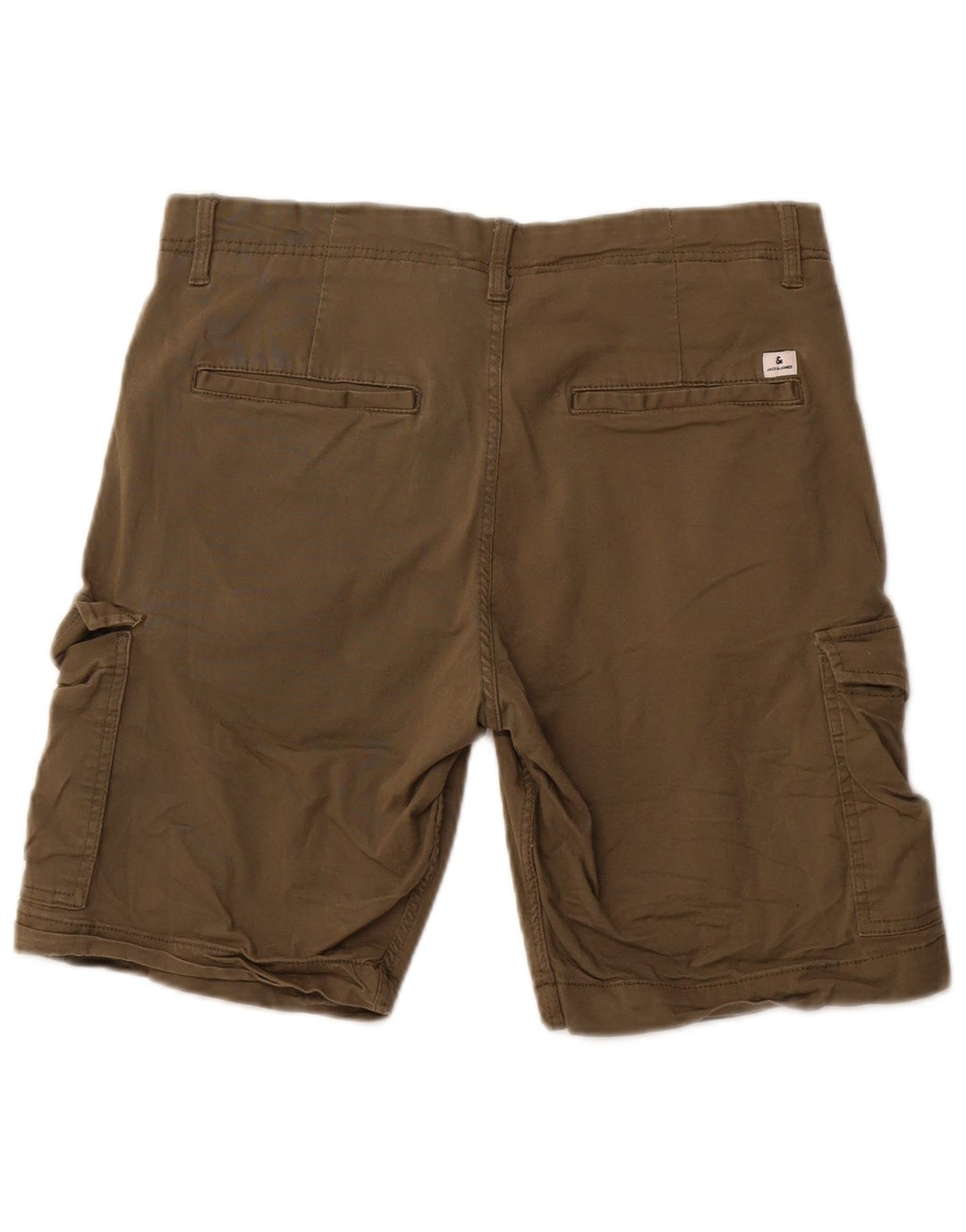 Męskie spodenki cargo JACK & JONES W32, średnia bawełna khaki