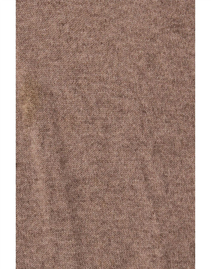 Męski sweter Marks & Spencer Blue Harbor z dekoltem w kształcie litery V, mały, szary