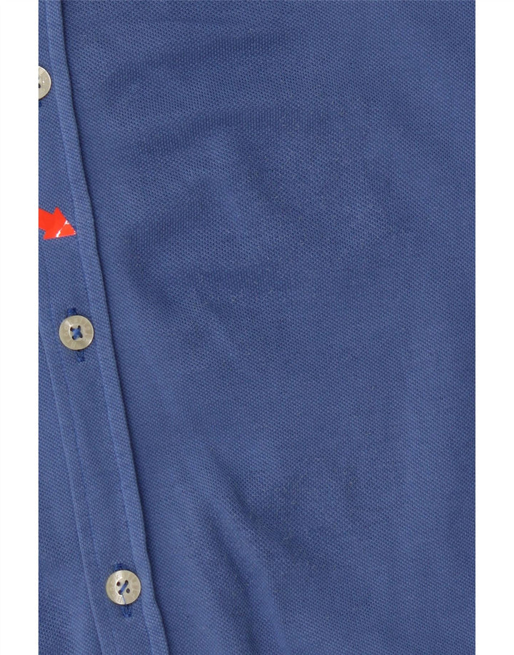 Koszula męska Brooksfield Slim Fit IT 46 Small, niebieska bawełniana