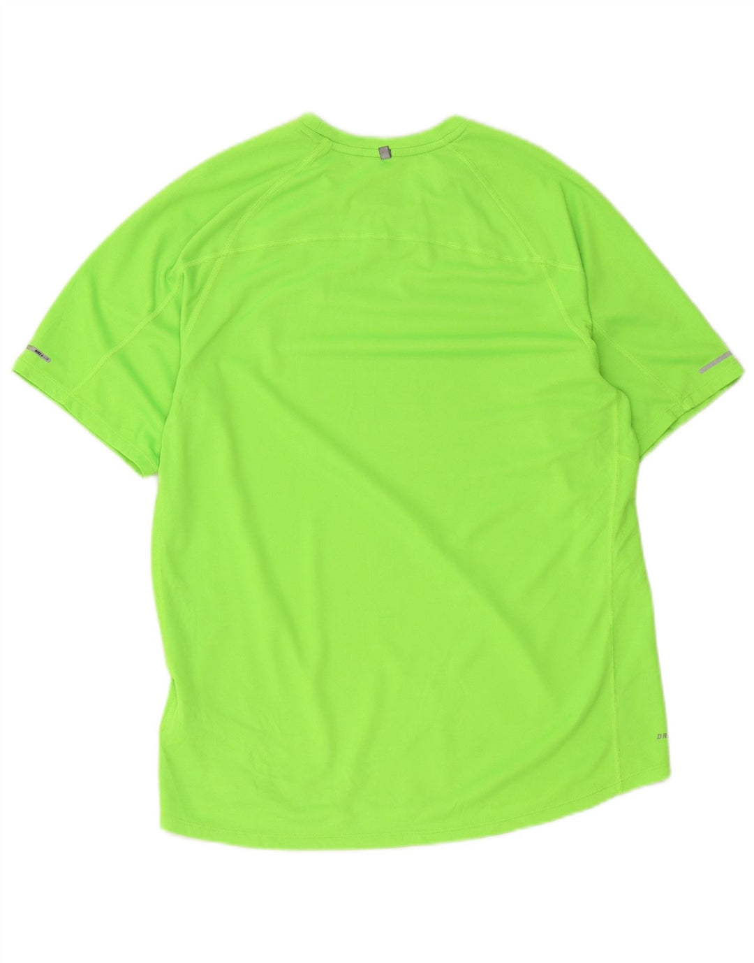 Męski T-shirt Nike Dri Fit, duży, zielony, poliester
