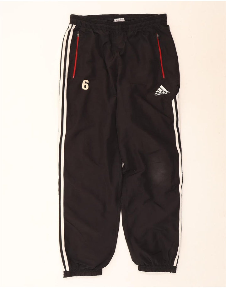 Męskie spodnie dresowe Adidas Joggers UK 38/40 Średni czarny poliester