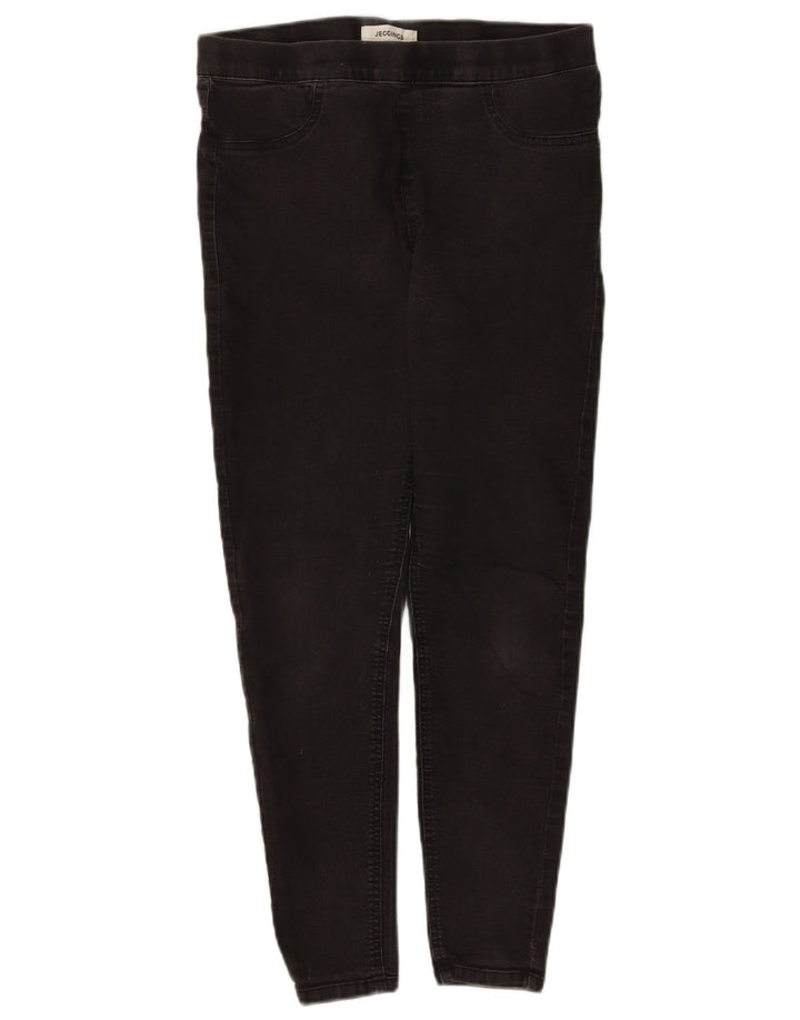 Marks & Spencer Damskie jeansy Jegging UK 12 Medium W30 L35 Czarna bawełna