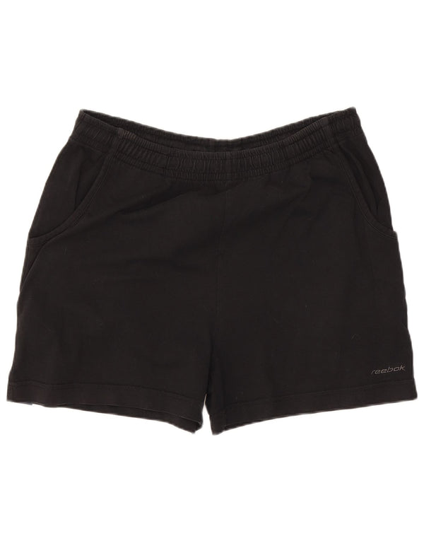Damskie spodenki sportowe Reebok UK 14, duże, czarne, bawełniane