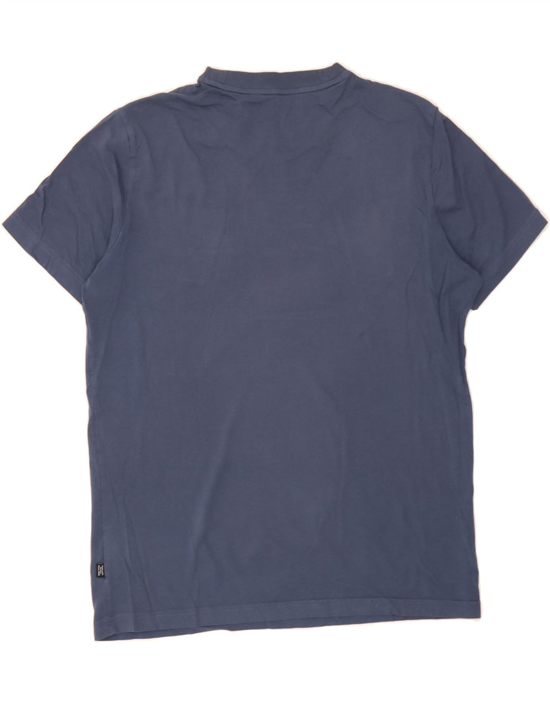 PUMA Mens Graphic T-Shirt Top Medium Navy Blue Cotton Vintage Puma and Second-Hand Puma from Messina Hembry 