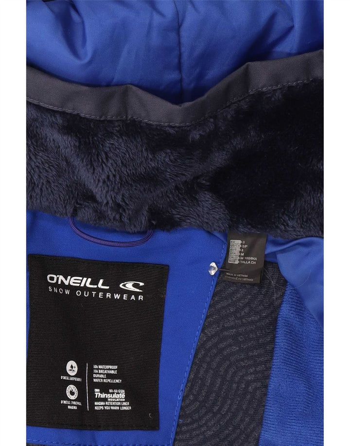 Damska kurtka wiatrówka z kapturem O'Neill UK 10 Small Navy Blue Spotted