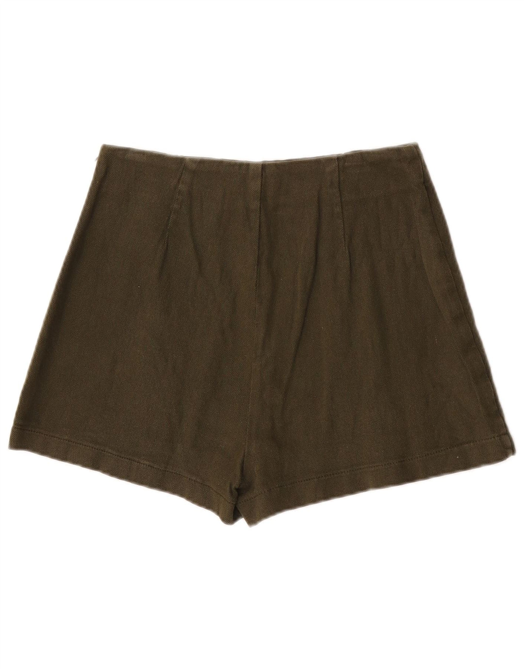 Damskie spodenki Zara XS W24, bawełna khaki