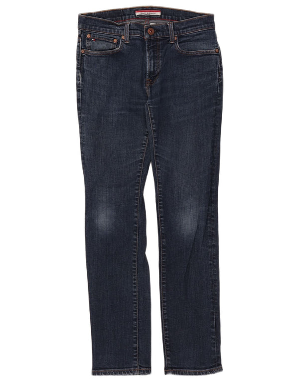Męskie jeansy slim fit Tommy Hilfiger W30 L32 granatowe