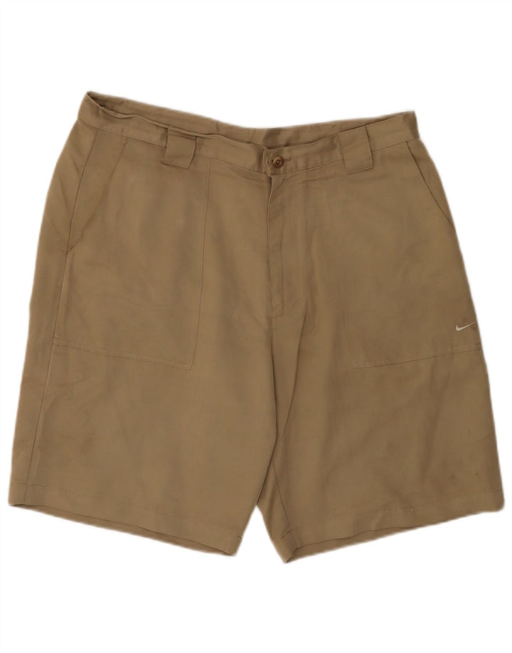 Męskie spodenki chino Nike W36, duży, beżowy poliester