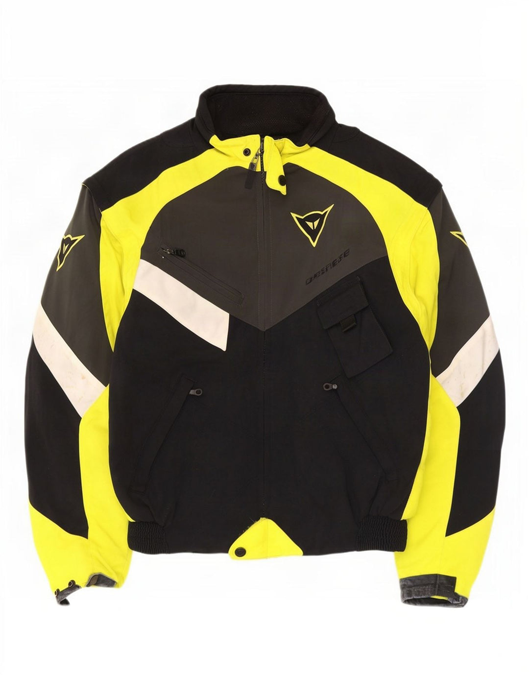 Męska kurtka wyścigowa Dainese Graphic Racer UK 38 w kolorze średniej czerni