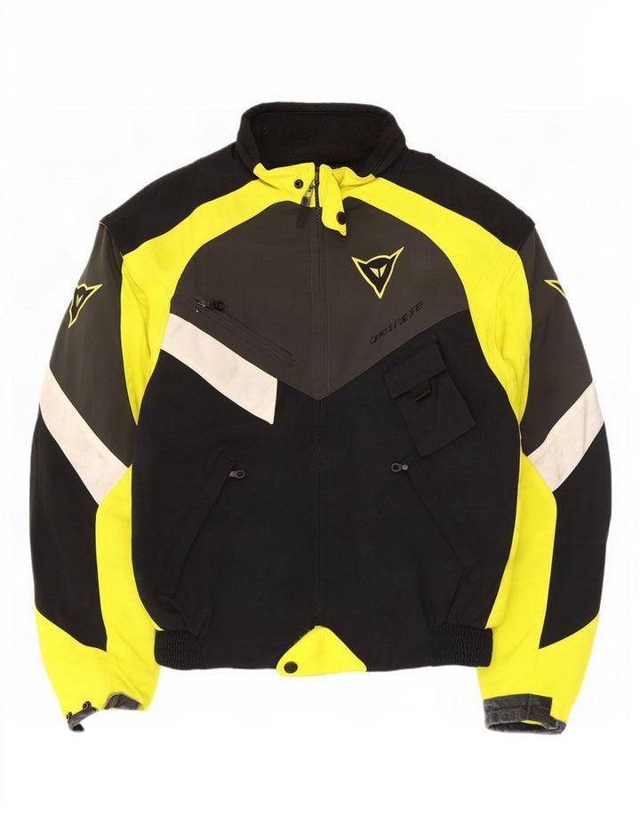 Męska kurtka wyścigowa Dainese Graphic Racer UK 38 w kolorze średniej czerni
