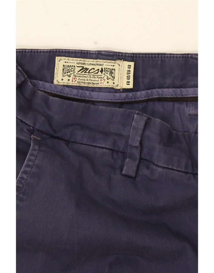 Męskie spodnie Chino Marlboro Classics EU 48 Medium W32 L34 Granatowe
