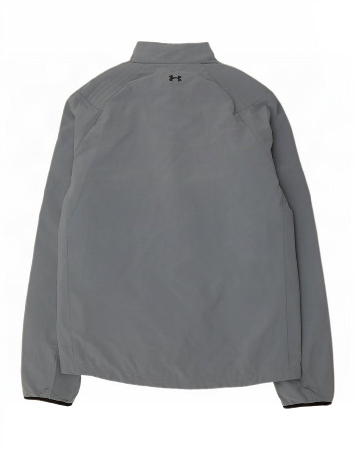 Męska bluza dresowa Under Armour Cold Gear, duża, szara, poliestrowa