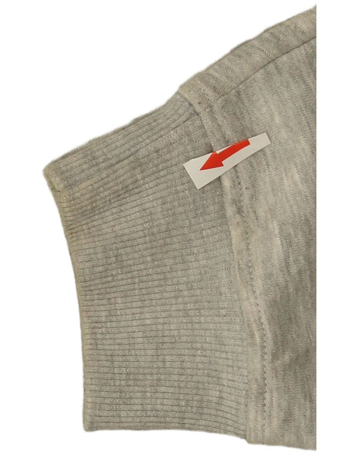 Damski sweter typu Crop Oversize Zara UK 10 Small Grey Flecked