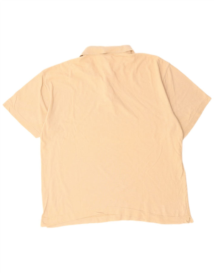 Męska koszulka polo Reebok XL, beżowa, bawełniana