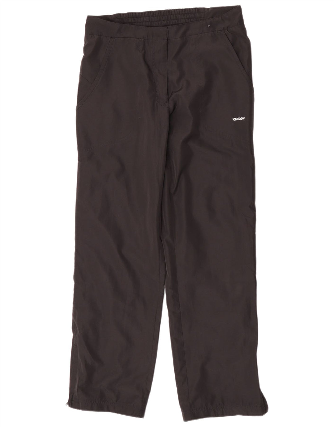 Damskie spodnie dresowe Reebok UK 12, średni czarny poliester