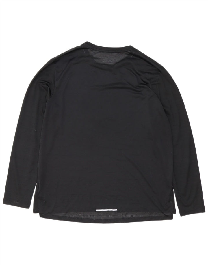 Męska koszulka NIKE Dri Fit z długim rękawem XL, czarna