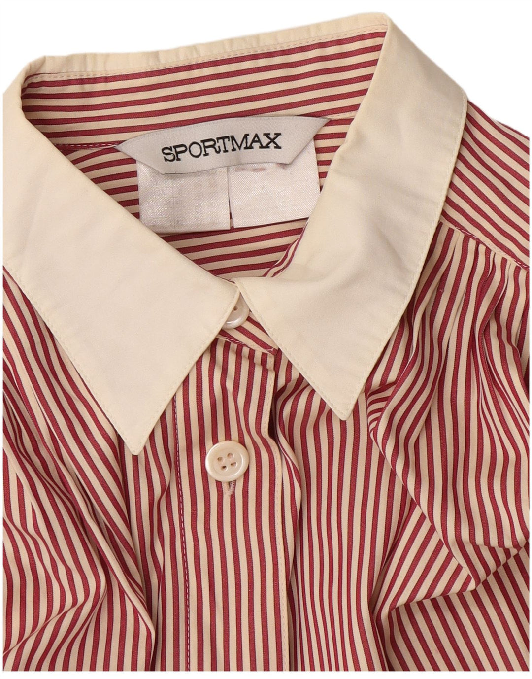 Damska koszula oversize Sportmax UK 12 w kolorze średnio czerwonym w kwiaty