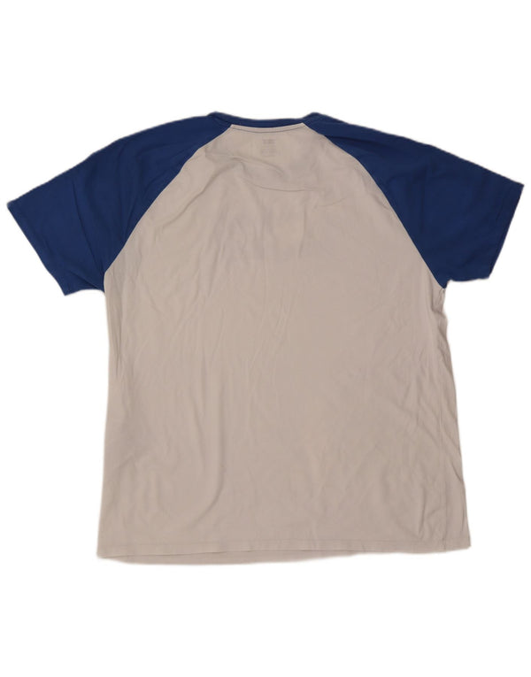 Męski T-shirt z grafiką Levi's Top 2XL Biały z blokami kolorów