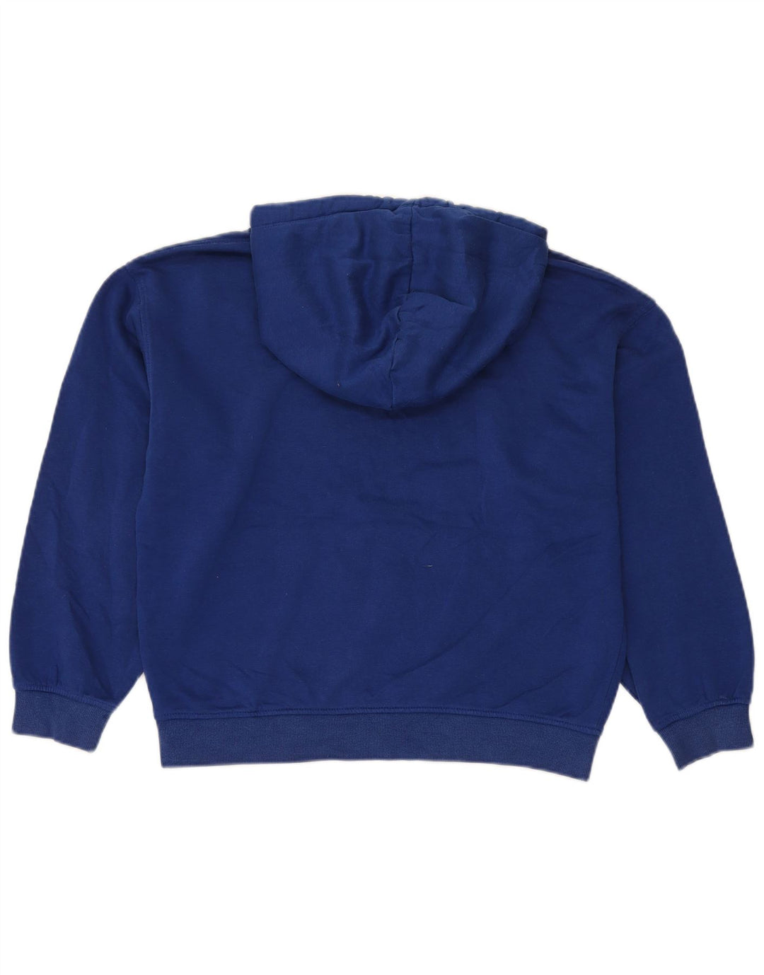 Damski sweter oversize z kapturem Zara UK 14, średni niebieski, bawełniany