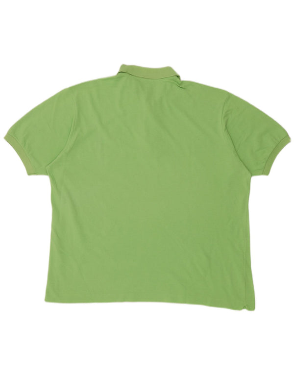 Męska koszulka polo Lacoste, rozmiar 7, 2XL, zielona bawełna