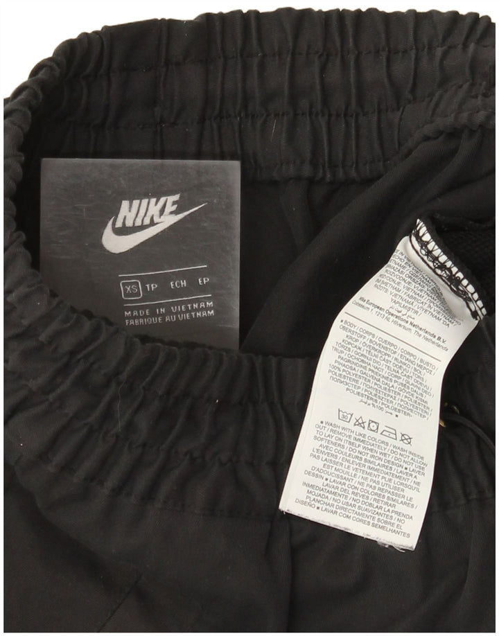 Damskie spodnie dresowe Nike Joggers UK 4 XS Czarny poliester