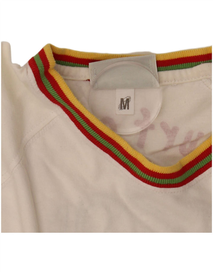 Męska koszulka z grafiką Asics Montego Bay, średnia, bawełniana w białe paski