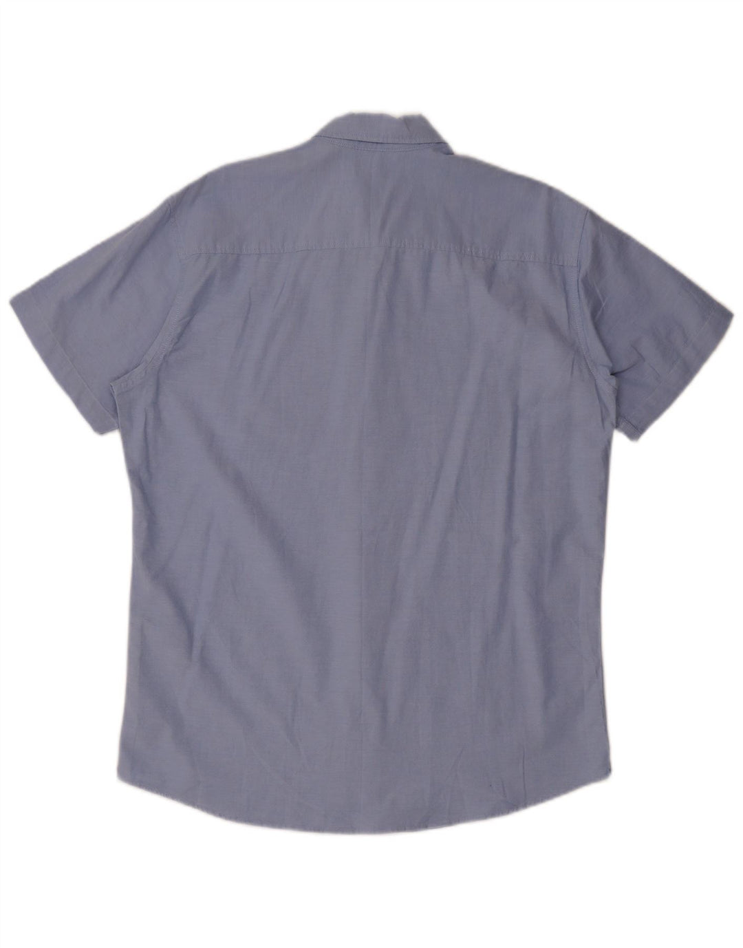 Koszula męska z krótkim rękawem Jack & Jones, XL, niebieska, bawełniana