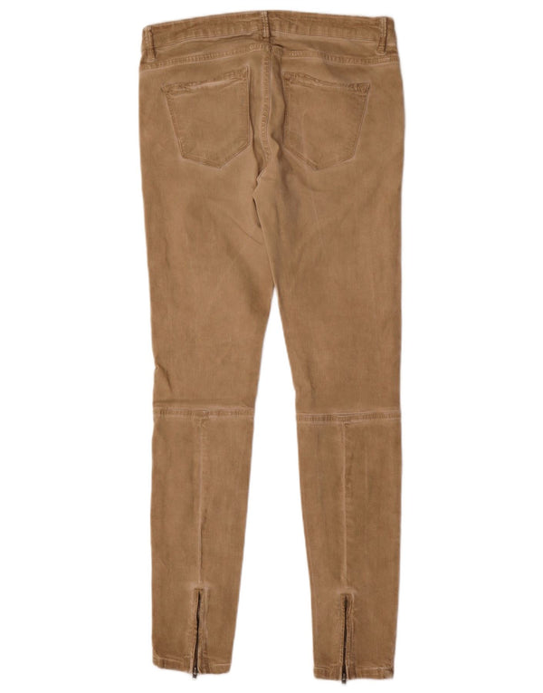 Damskie jeansy skinny Zara EU 38 Small W28 L29 Beżowa bawełna