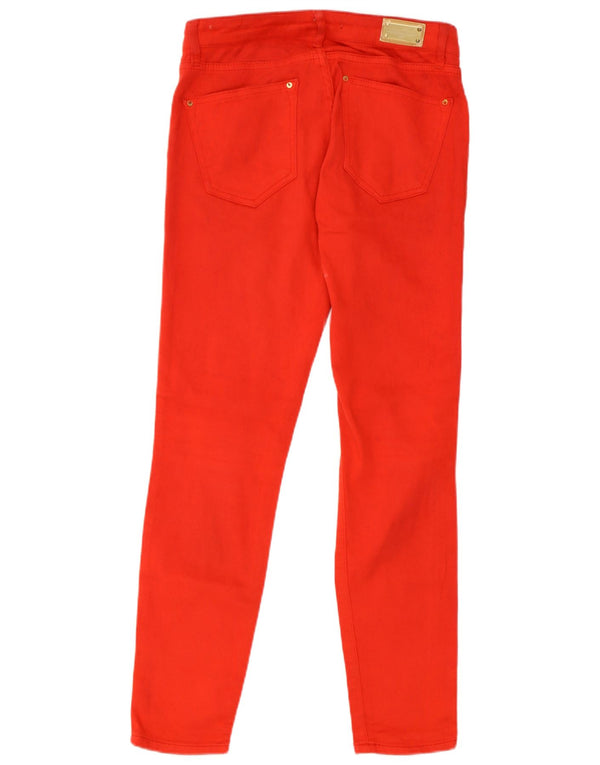 Dżinsy damskie Zara EU 36 XS W28 L28 Czerwone bawełniane