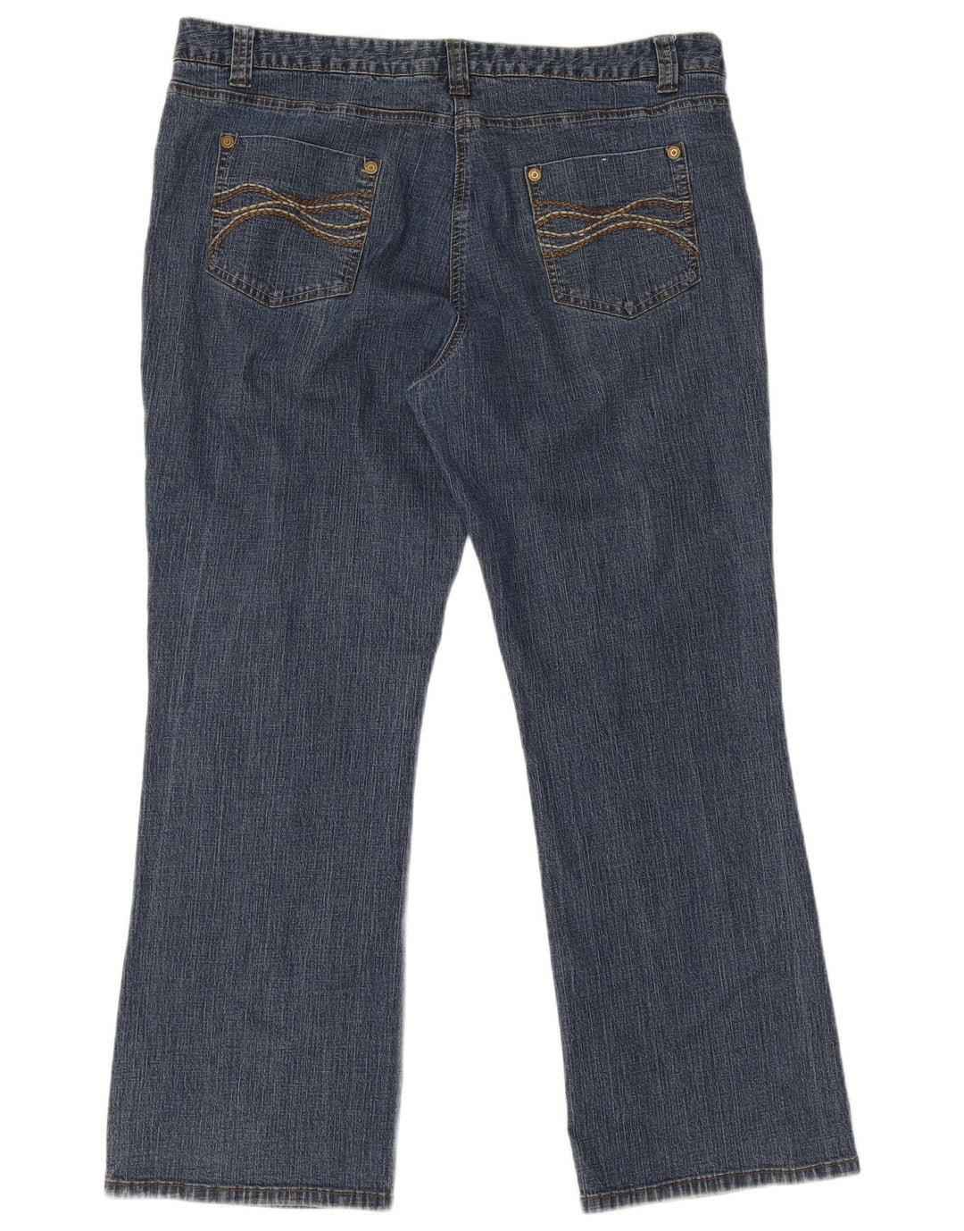 Damskie jeansy Bootcut John Rocha UK 18XL W38 L30 Niebieskie bawełniane