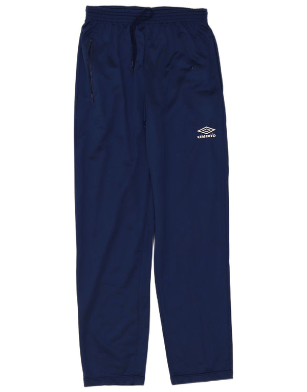 Męskie spodnie dresowe Umbro, duże, granatowe, poliestrowe