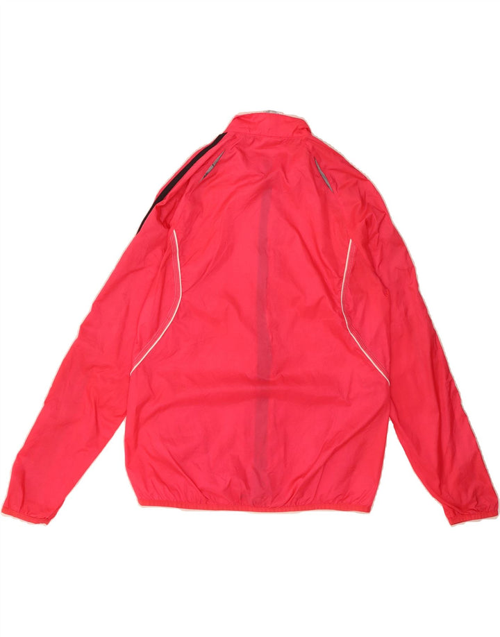 ADIDAS Womens Rain Jacket UK 12 Medium Pink Polyamide Vintage Adidas and Second-Hand Adidas from Messina Hembry 