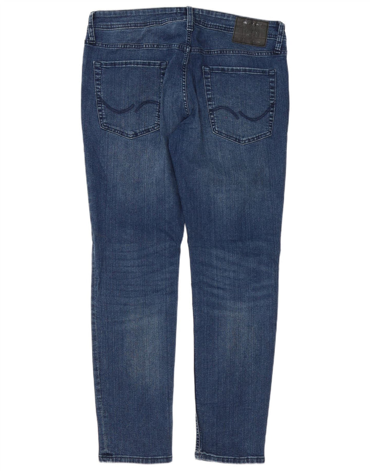 Męskie jeansy typu slim Jack & Jones W36 L32 Niebieskie, bawełniane