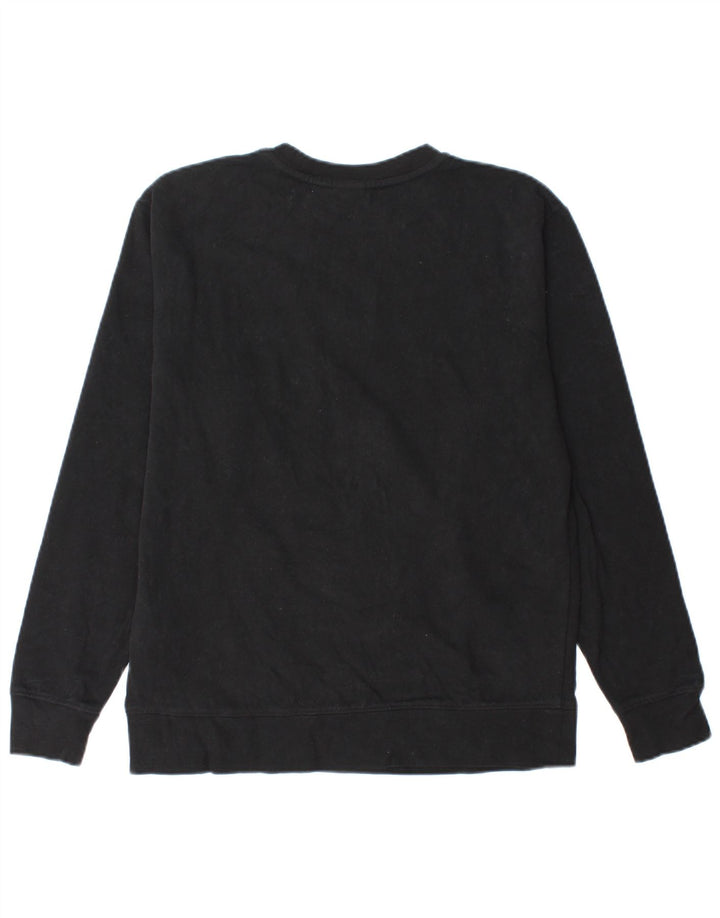 Męska bluza z grafiką Vans, mała, czarna, bawełniana