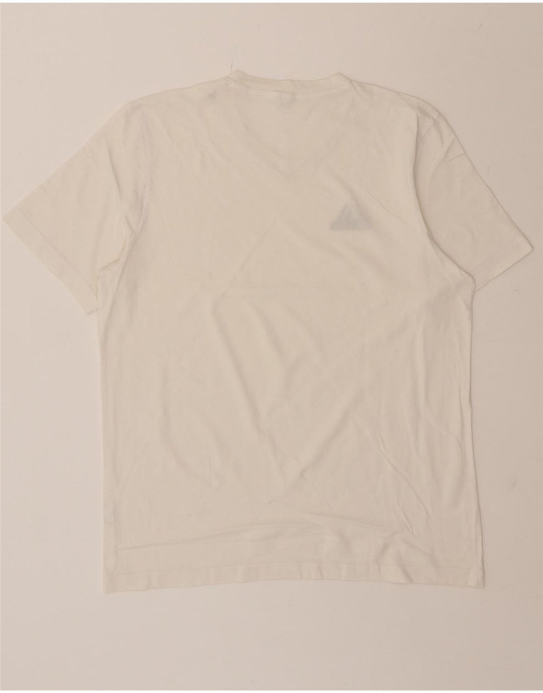 ADIDAS Mens T-Shirt Top Medium White Vintage Adidas and Second-Hand Adidas from Messina Hembry 